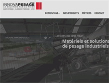 Tablet Screenshot of innovapesage.com